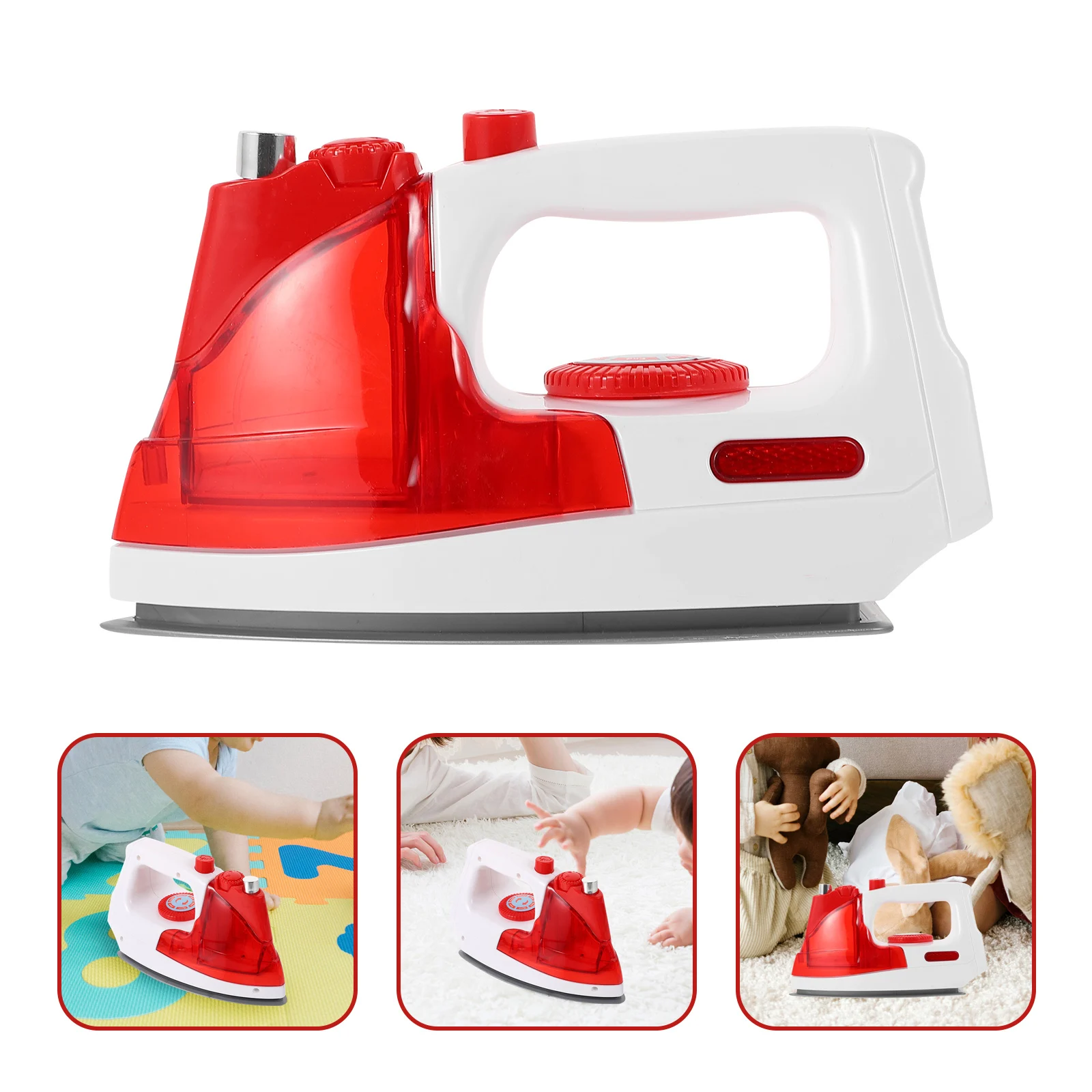 Elektrisch ijzeren speelgoed voor kinderen Gesimuleerd huishoudapparaat Rollenspel Educatief speelgoed Veilige plastic ontwerpkeuken
