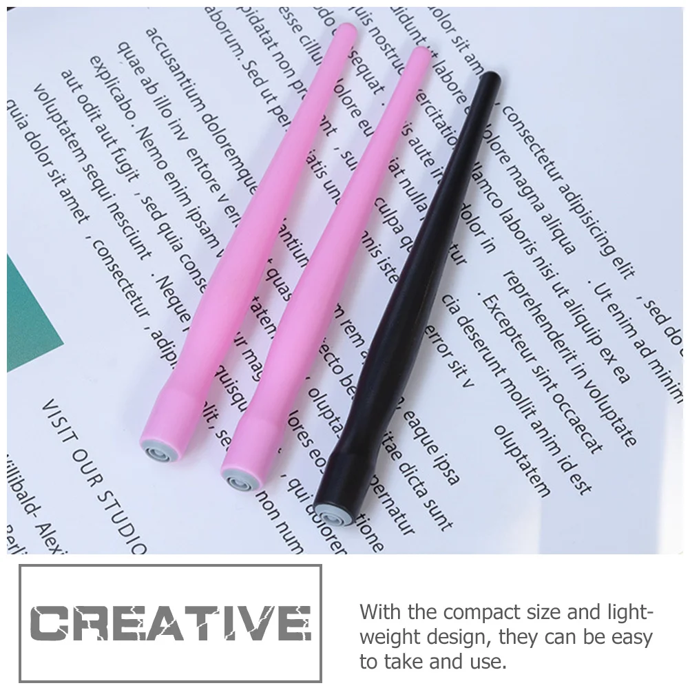 

20Pcs Black Pen Holder Professional Plastic Dip Pen Nib Holder for Comic Drawing Writing Supplies Artist Tool Drawing Supply