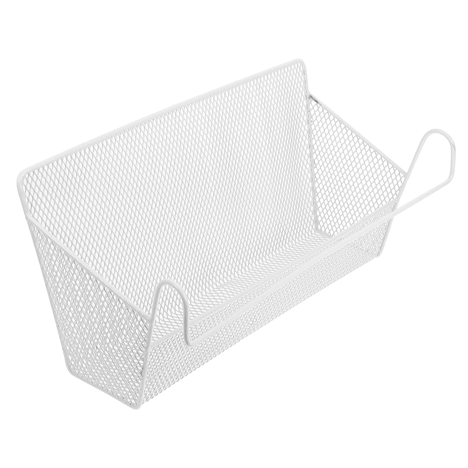 

Bedside Hanging Storage Basket Dormitory Use Metal Organizer No-Drill Bunk Bed Sundries Holder Bedroom Essentials Phone Book
