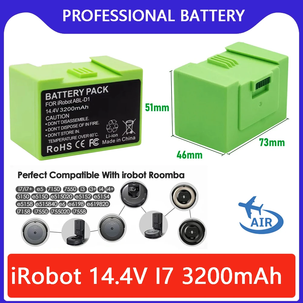 14.4V 2600Mah I7 Ba… - image