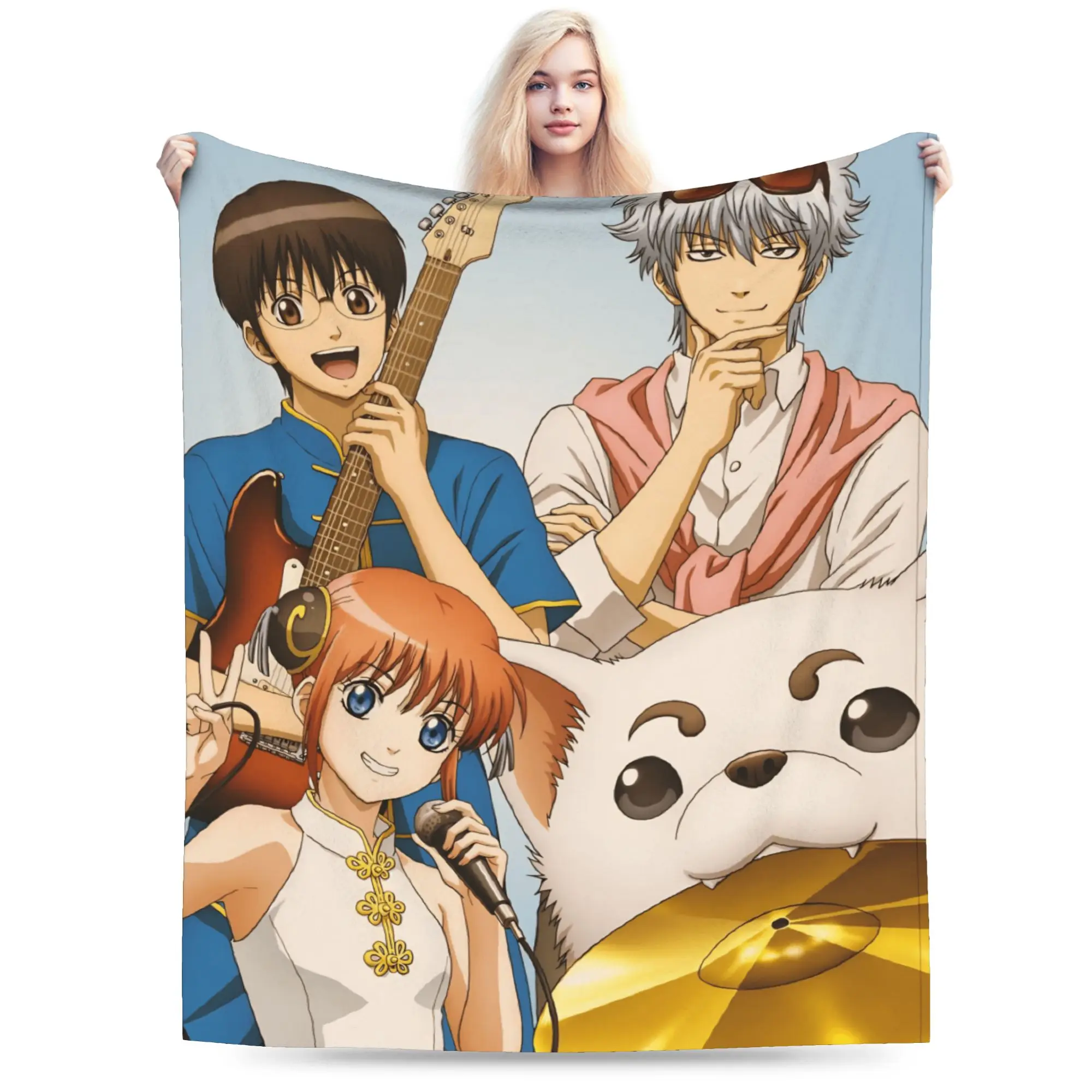 GINTAMAs Blanket Quality Super Warm  Throw Blanket Winter Girls Boys Couch Chair Fluffy Bedspread