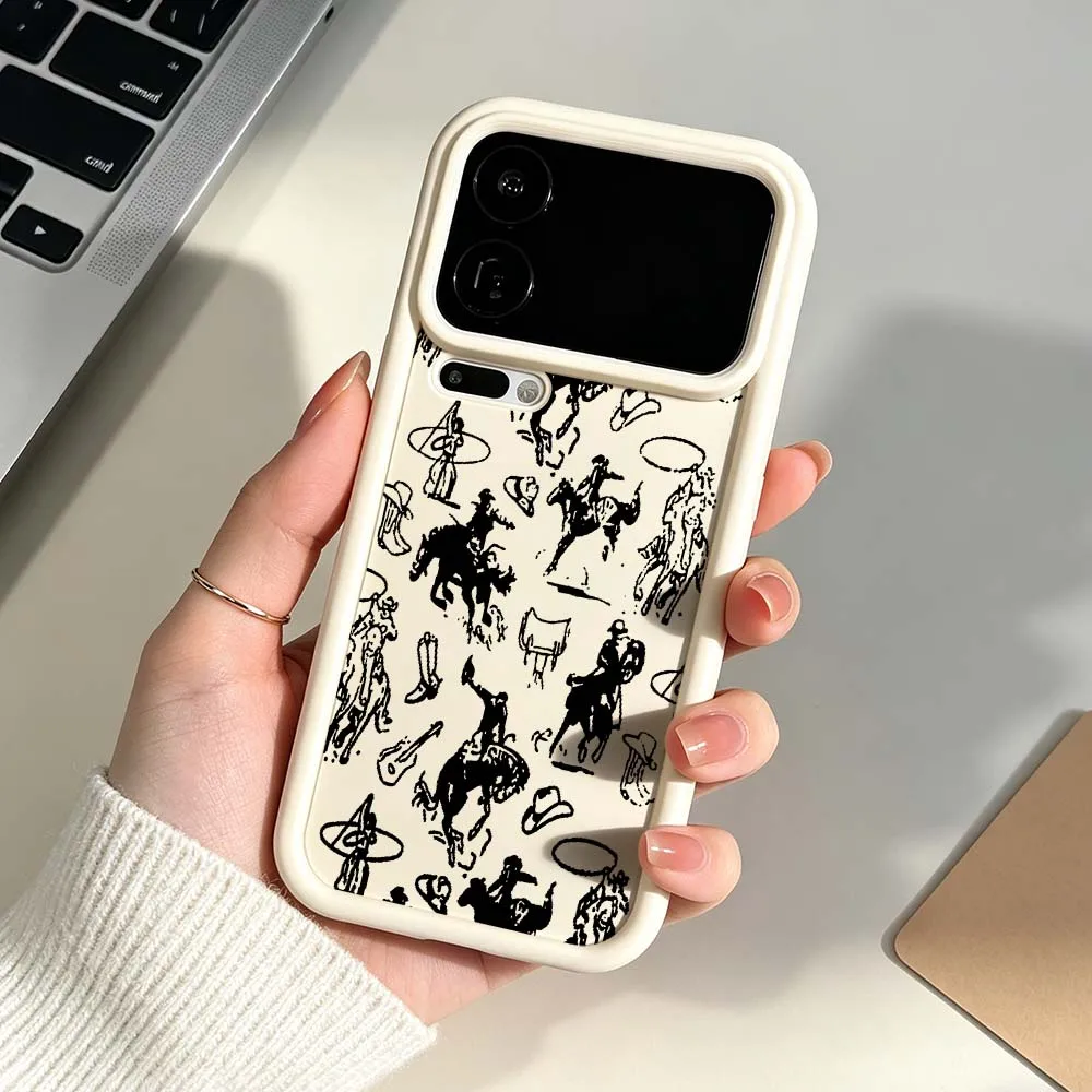 Cowboy Boot Pattern For Xiaomi Mi 17 15 14 14T 12 12T 12S 11 11X 11i 9T Lite Pro Max 5G Eye Ladder Cover Phone Case view 4
