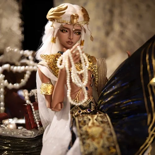 

4-Point Bjd Resin Sd Doll Apophis The Snake God Movable Joints Egyptian Mythological Style Collectible Toy For Hobbyists