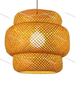 For Modern Bamboo Hand Woven Bamboo Art Chandelier Dining Rroom Bamboo Lantern Chandelier Bedroom Dining Room Lamp