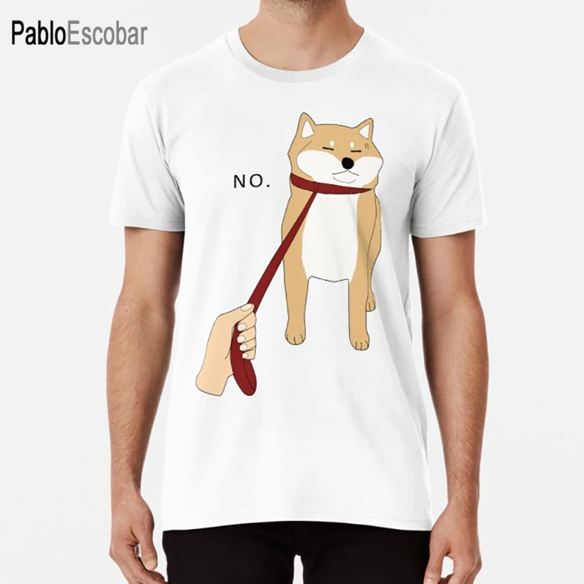 Shiba Inu No T shirt meme cute doggo shibe pupper shiba inu kawaii memes internet leash