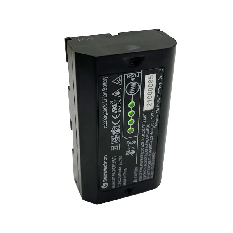 Black BP-5S 7.2V 3400mAh Battery for South Unistrong Stonex X11 Data Controlle FOIF A90 STONEX P9-G STONEX P9-II S6 S9