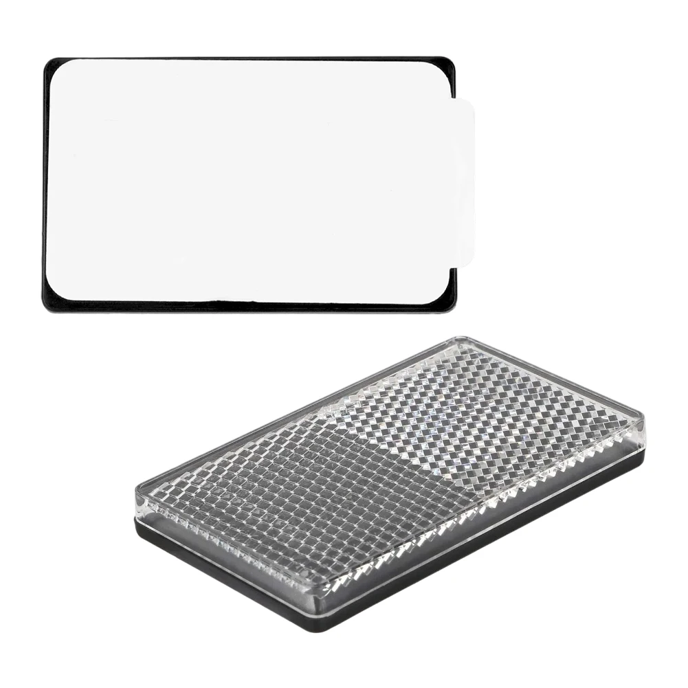 2pcs For Kukirin G2 For G4 Silver Front Reflector Electric Scooter Front Reflector Night Reflective