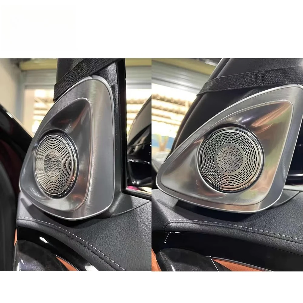 

S-class W223 car audio speaker triangle design New situation in the car