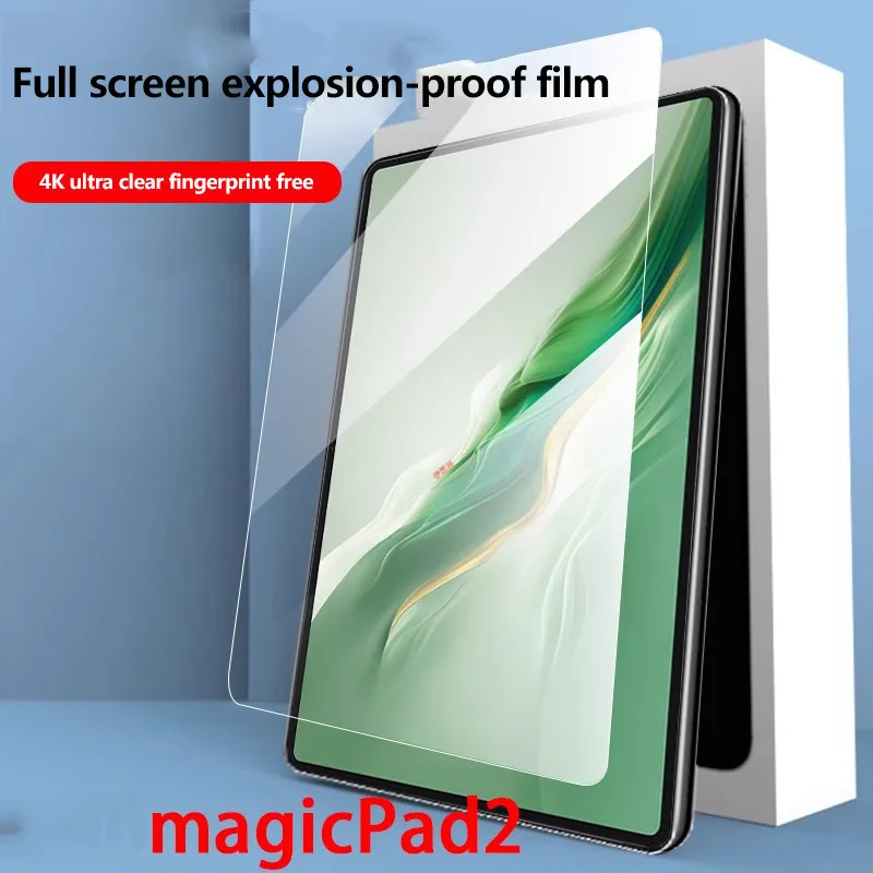 9D Tempered Glass For Honor MagicPad 2 12.3 Pad 9 9Pro V8 Pro 12.1 X9 X8 Pro 11.5 X8Lite Pad8 12 MagicPad 13 Glass Film