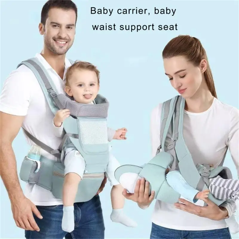 

Breathable Baby Carrying Strap with Ergonomic Waist Stool Feature Weight Distribution for Infants Toddler Enjoy Comfort A2UB