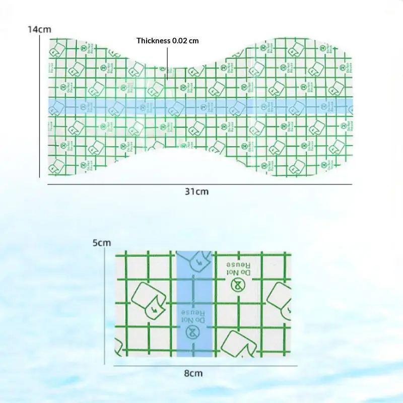 PU Breathable Swimming Private Sticker Safe Waterproof Women Private Patches Protective Prevent Dirts Waterproof Sticker