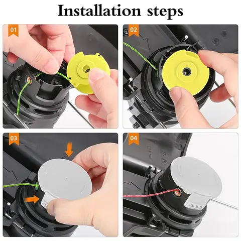A25F-Sostituzione per filo decespugliatore Ryobi AC80RL3-Per Ryobi One Plus+ Weed Wacker String