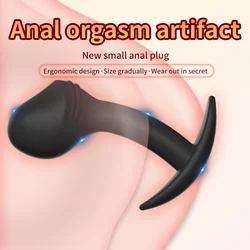 Petite perle anale en silicone pour femme, godemichet, jouets sexuels, gode, massage de la prostate, dilatateur d'anus, jouets BDSM, portable, 7.0