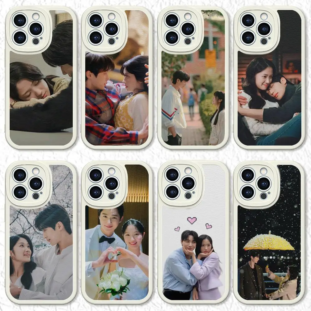 Lovely Runner Korea TV Series MAISTO Phone Case Lambskin Case For Iphone 16 15 14 13 11 12 Pro Max Xr X Xs 8 7 Plus