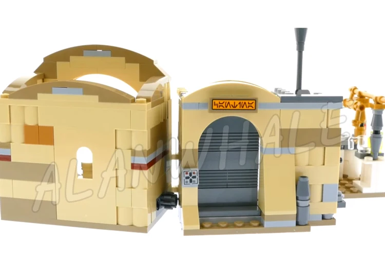 400pcs Space Plan Cantina Modular Sand Bar Ubrikkian 9000 Trooper 10905 Building Blocks toy Compatible With Model