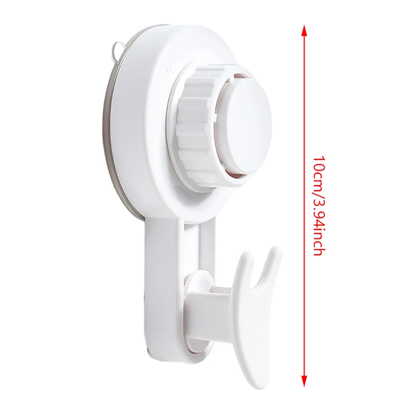 Kitchen Strong Vacuum Suction Cup Hook Free Punching Bathroom Traceless Viscose Wall Bathroom Door Behind Towel Sticky Hook