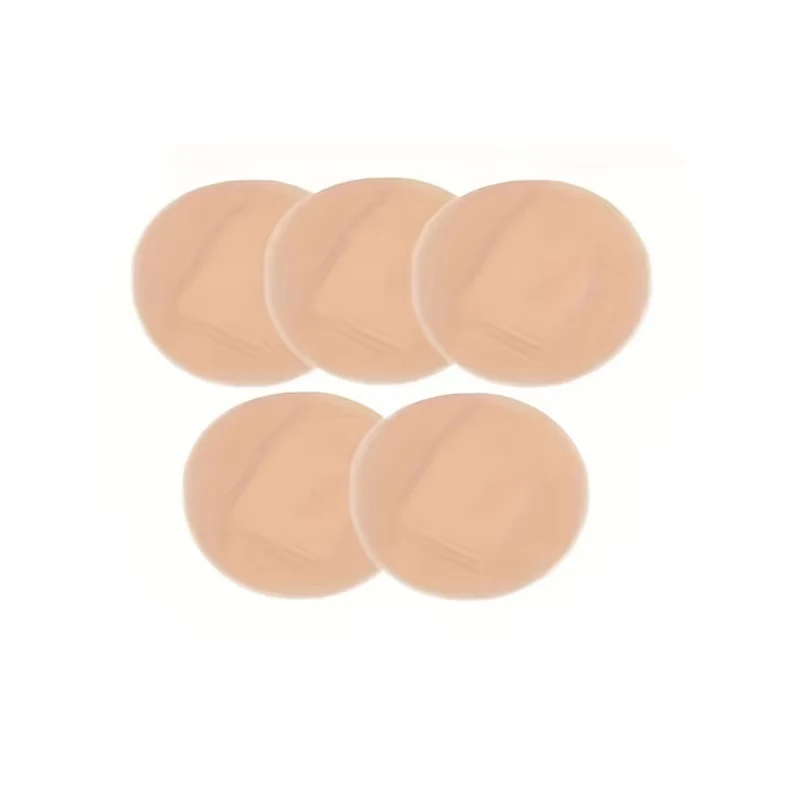 100pcs/set Mini Round Band Aid Skin Color Wound Dressing Plaster Patch Breathable Waterproof Adhesive Bandages Tape image 6