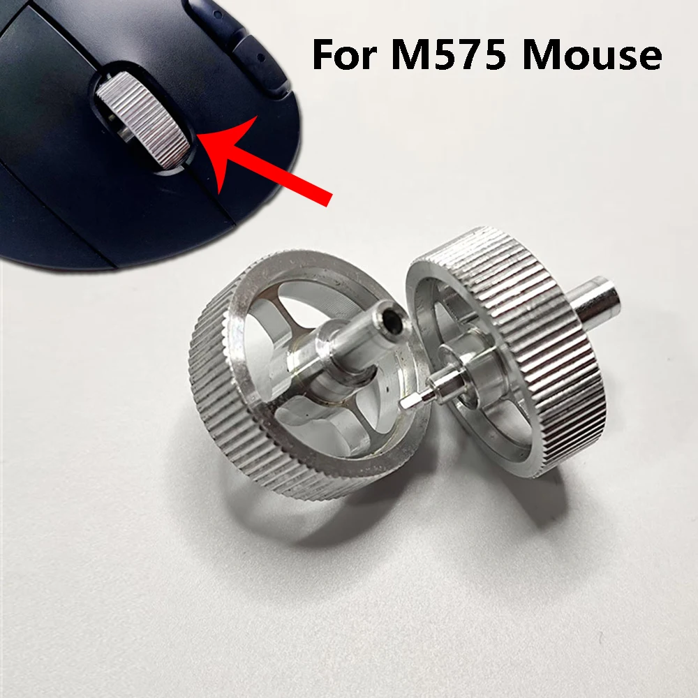 

Metal Mouse Scroll Wheel Pulley Rollers Replacement for Logitech M575 Mouse Rolling Wheel Mice Roller Repair Accessories