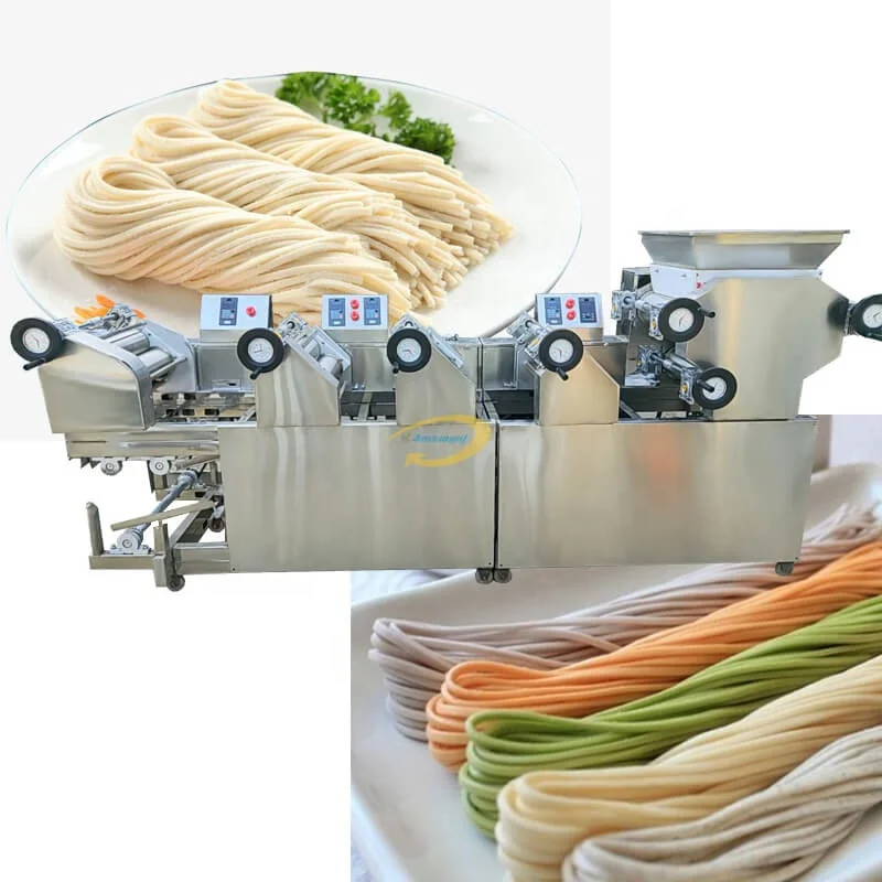 Easy To Operate Noodles Machine Fresh Noodle Making Machine Fully Stainless Steel Dry Noodle Production Line