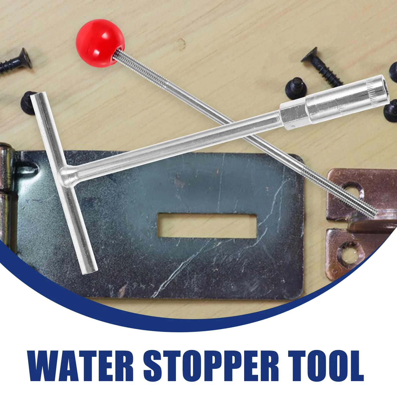 

1 set Water Pipe Stopper Tool Hot Melt Universal Water Stop Needles For Plumbing Leak Repair Wrench Plumbing Tools Hand Tools