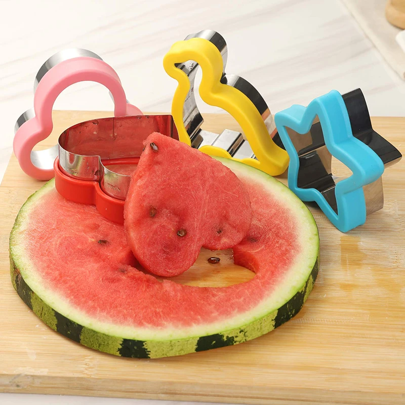 Sandwich-Ausstecher-Set für Kinder, Lebensmittel, Kekse, Brot, Formenbauer, Obst- und Gemüseformen, Schneidform, Backwerkzeuge für Kinder – Detail 8