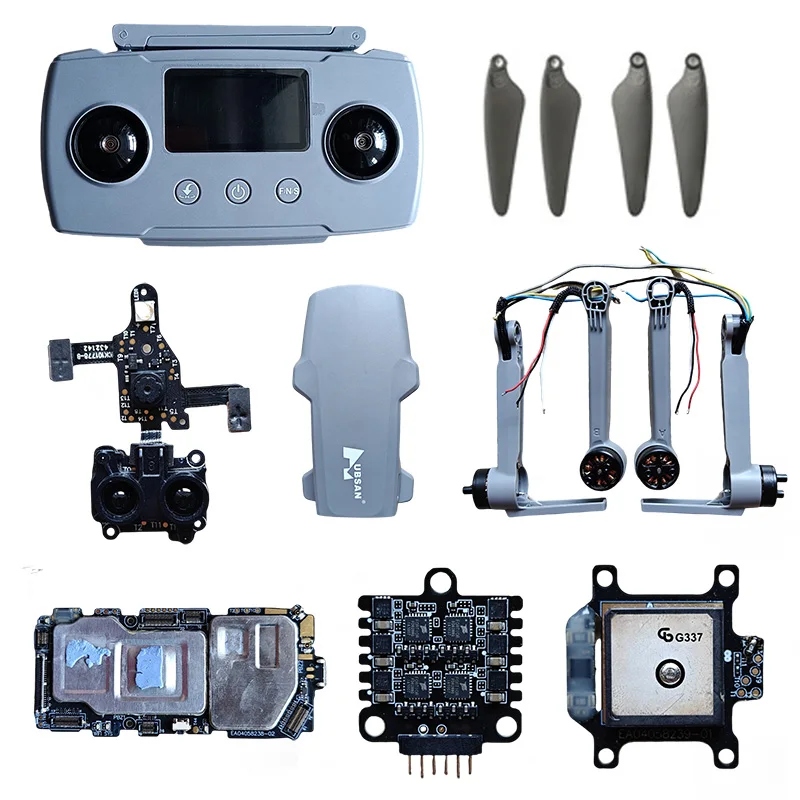 3-осевой шарнирный оптический расход, модель GPS, вал ESC, ручной корпус, Набор пропеллеров для Hubsan Zino Mini Pro RC Drone, запасные части