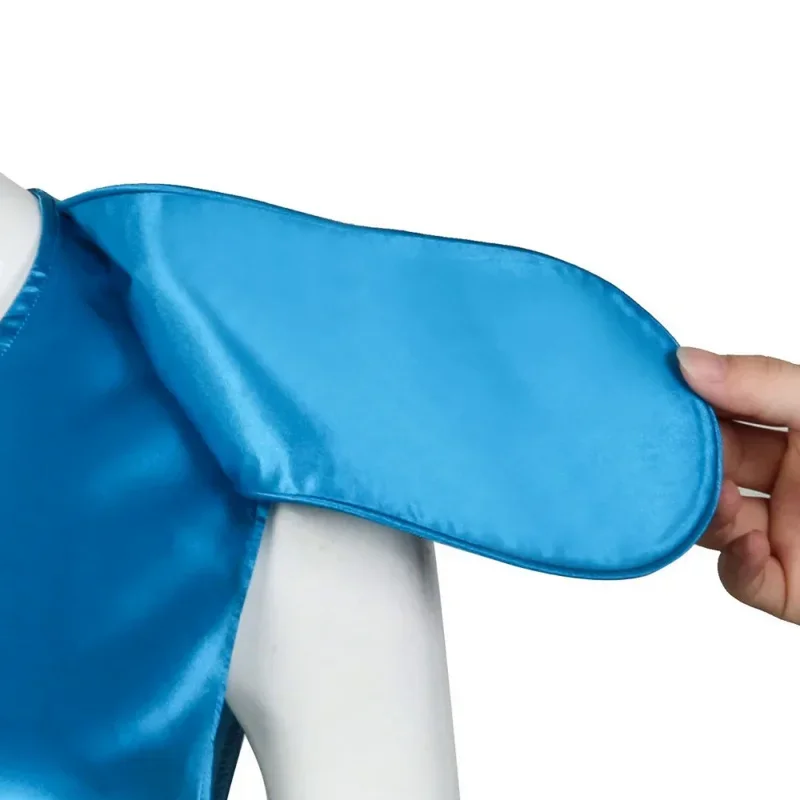 トロールズコスプレスーツ大人女性のためのボビープリンセスドレス赤かつらウィッグヒロインアンナケンダリックハロウィンカーニバルcos MN1