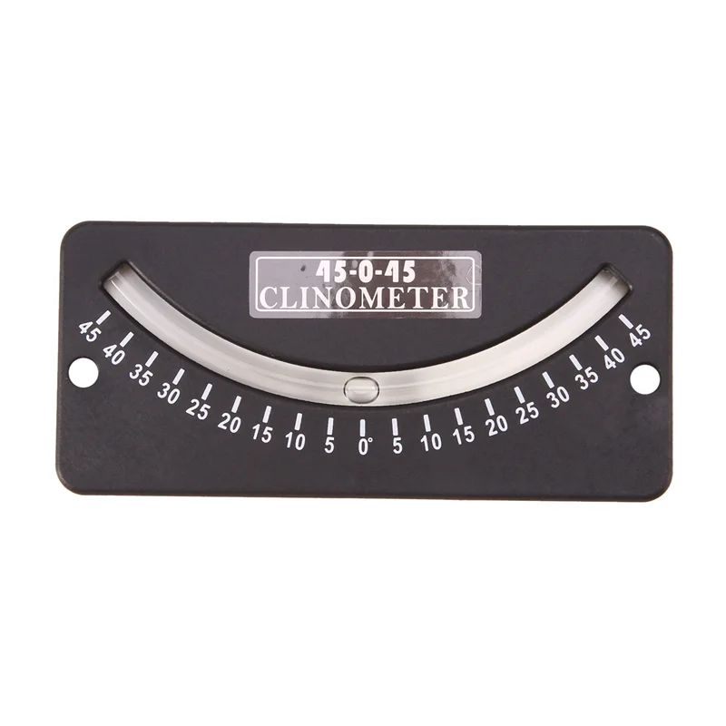 ABYL 45-0-45 Inclinometer Mini Gradenboog Inclinometer Hoekmeetinstrument Tilt Gauge Hellingmeter