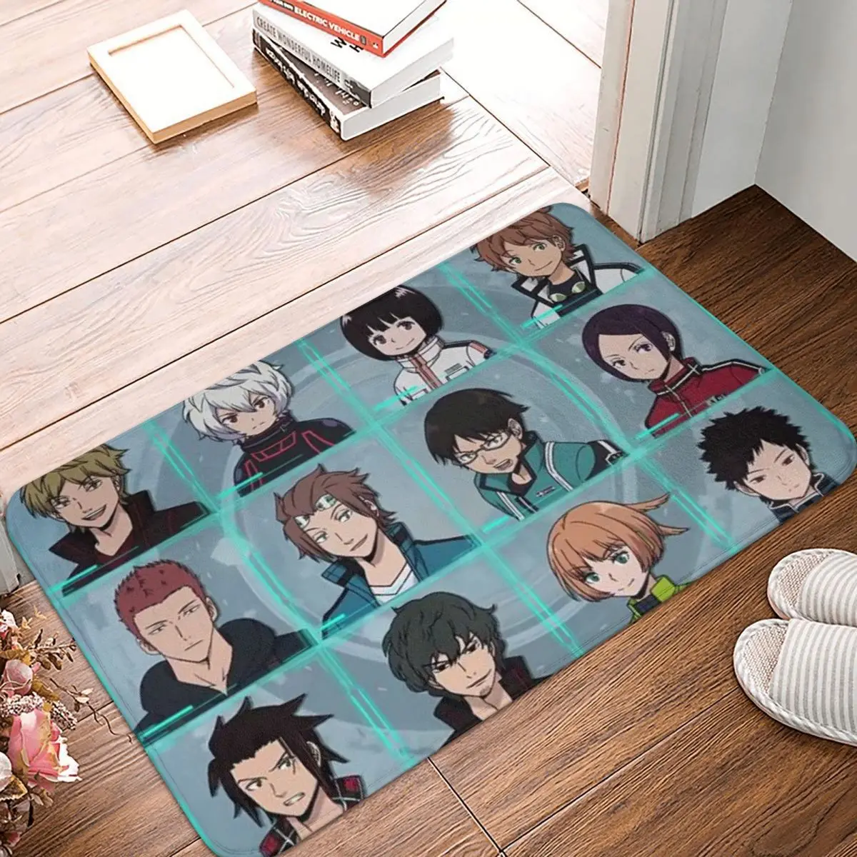 Character Bath Mat World Trigger Doormat Living Room Carpet Entrance Door Rug Home Decor