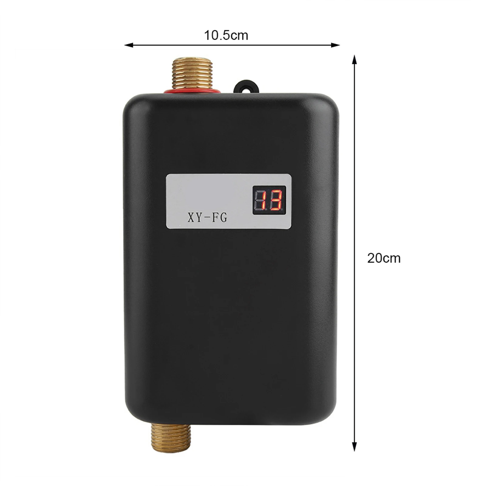 220V 3800W Mini Electric Tankless Instant Hot Water Heater Bathroom Kitchen AU PLUG 30-55℃ Washing Hot Water Heater