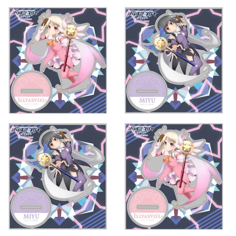 

Fate_kaleid liner Prisma☆Illya Anime HD Acrylic Stand Model Sweet Collectible Peripheral Theme Character Figure Desk Souvenir