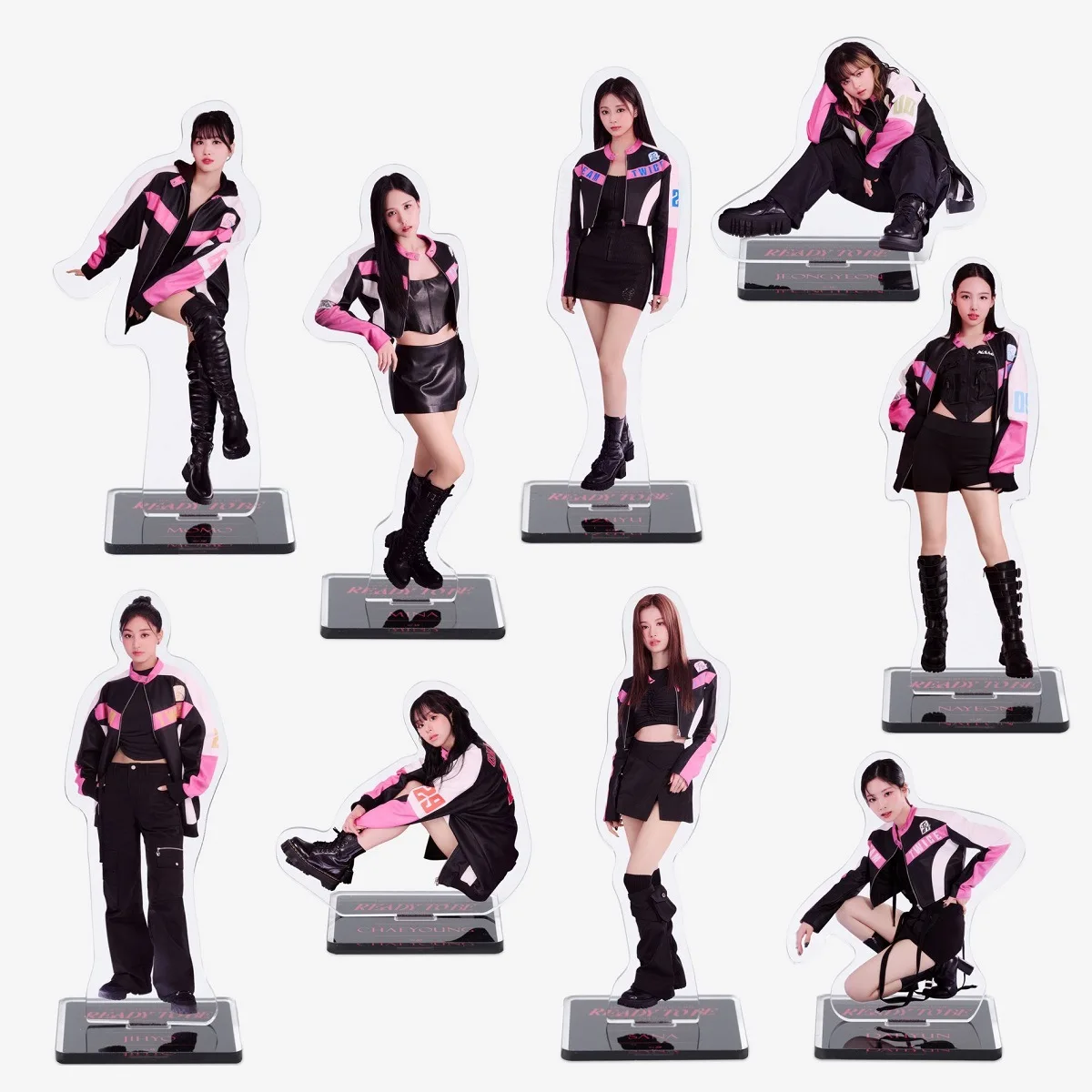 Official TWICE acrylic standing around the same paragraph November new desktop ornaments around the stars.