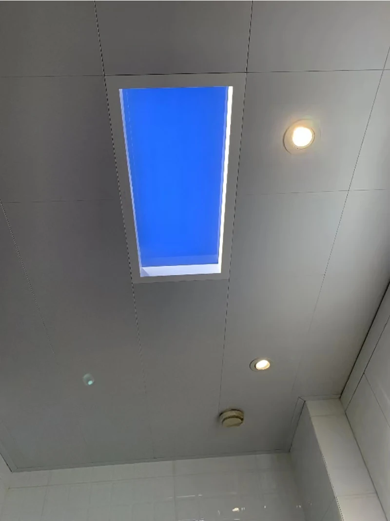 Oberlicht Smart Control Decken leuchte eingebettet LED Decken leuchten für Büro dimmbare Küchen insel Beleuchtung Badezimmer Himmel Licht – Detail 21