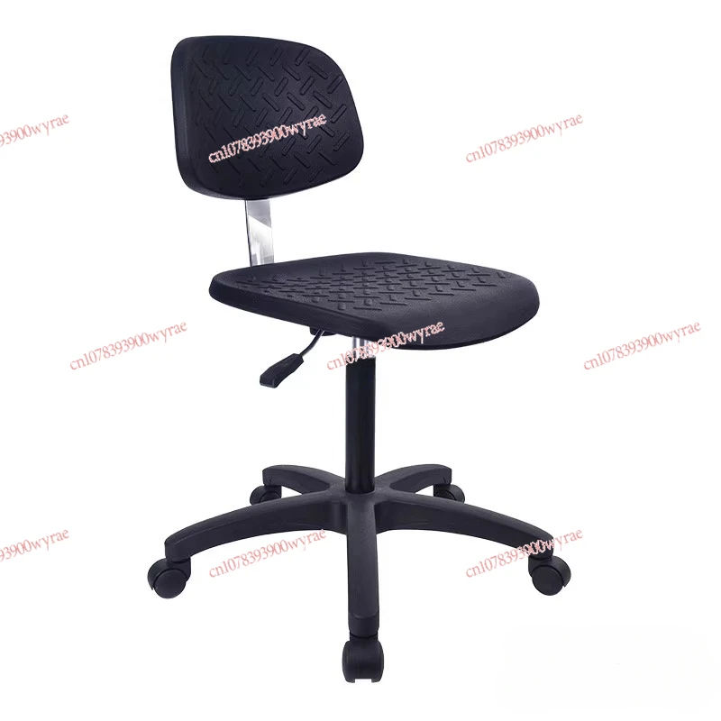 

Anti static chair workshop backrest laboratory leather foam assembly line chair anti-static