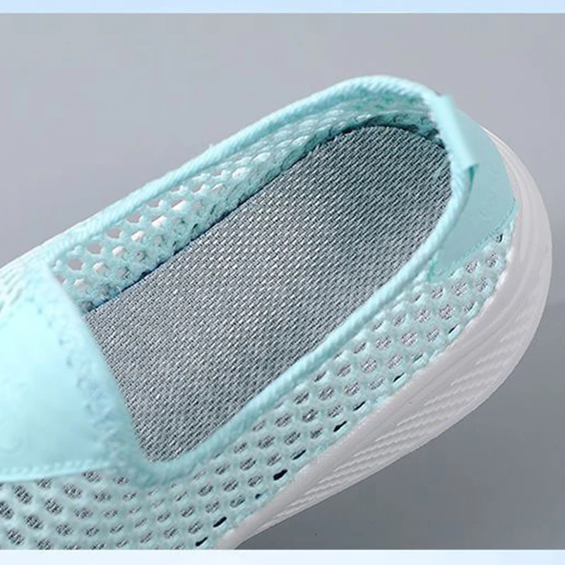 NEW Sneakers Women\'s Shoes Lightweight Shoe Summer Breathable Thin Mesh Casual Shoes Soft Soled Beach Creek Tracing Shoes