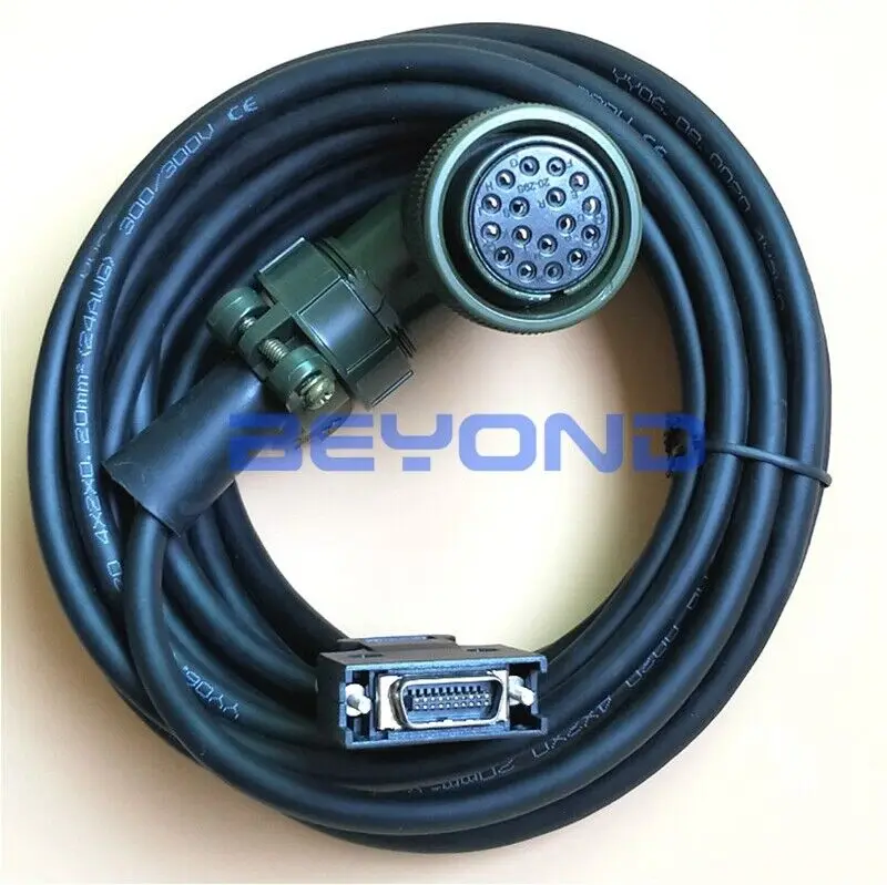 

1PC NEW FOR Yaskawa servo motor encoder cable SGMG-05A2 SGDB 17-Pin 5M