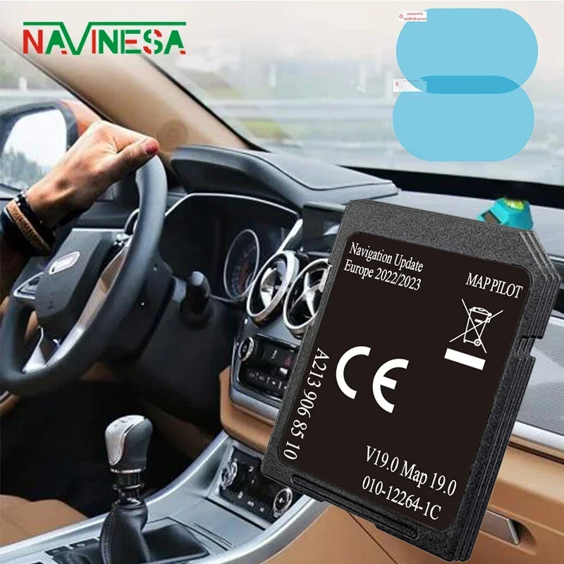 32GB A213 V19 Update Shipping Version Software Europe Map Naving for Mercedes Navigation Sd Card