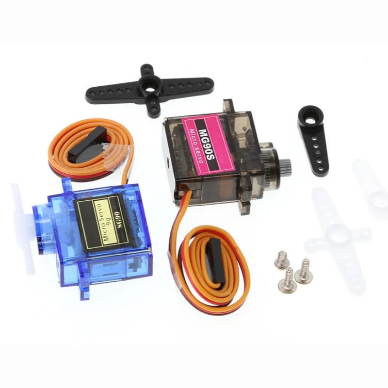 Classic SG90 9g Servo MG90S for Fixed-Wing RC Model Aircraft High-Torque Servo Suitable for Remote Control Plane