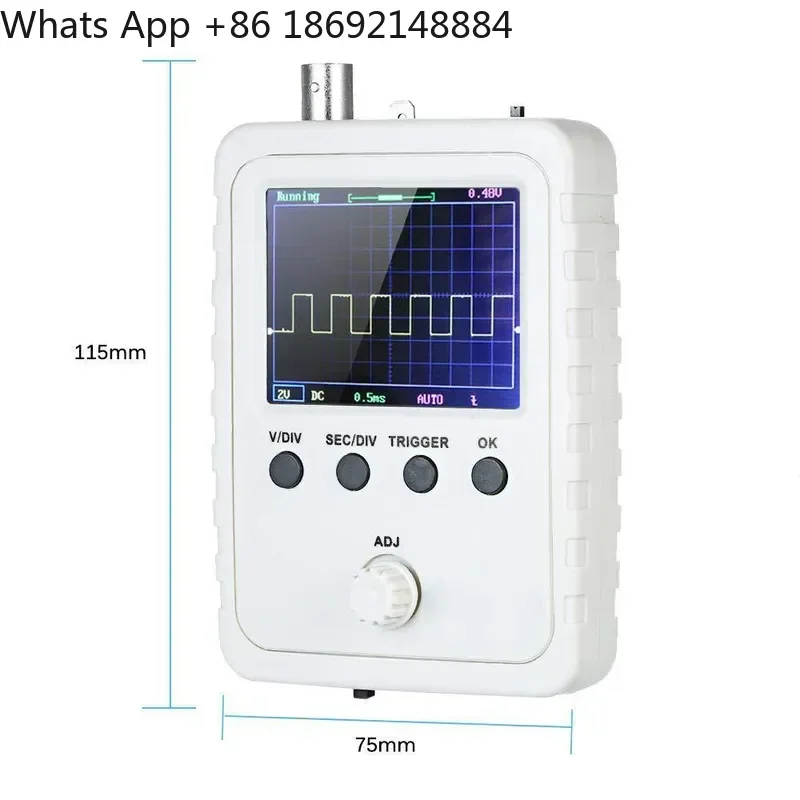 shell oscilloscope kit for DSO138 upgraded version electronic training teaching DIY kit
