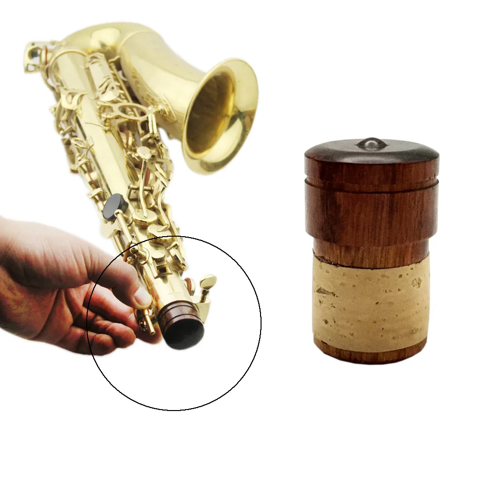 1Pcs Eb Alto Saxophone Wood Stopper Solid Wood Material Socket Anti-Deformation Wood Stopper