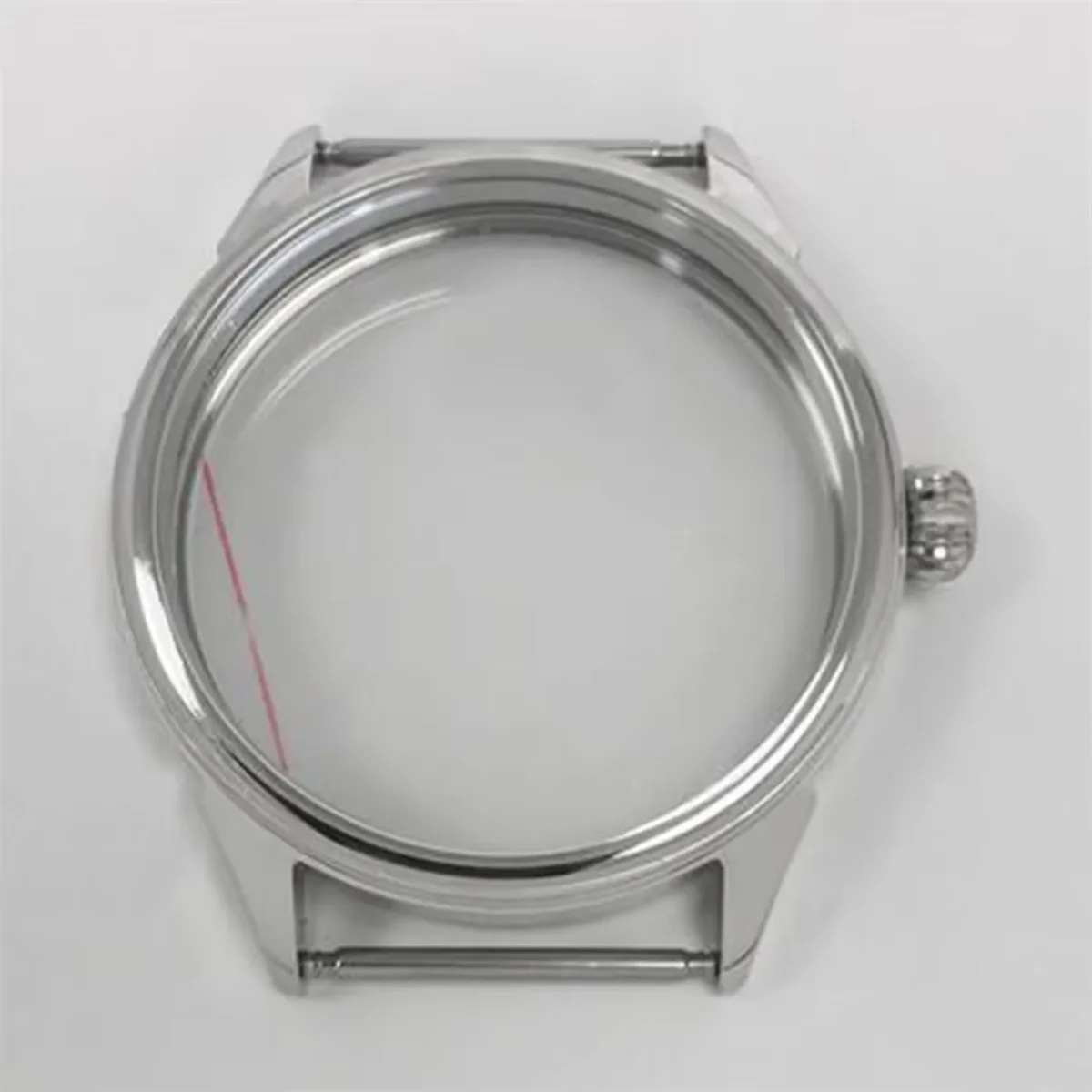 42MM Watch Case for ETA 6497 6498 ST3600 ST3620 Movement Modified Parts Stainless Steel Silver/Black/Rose Gold Watches Shell