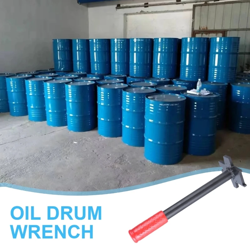Cờ lê thùng sắt nặng để mở 55 gallon trống dài 31cm Thùng dầu bằng tay Mở cờ lê Thùng dụng cụ mở