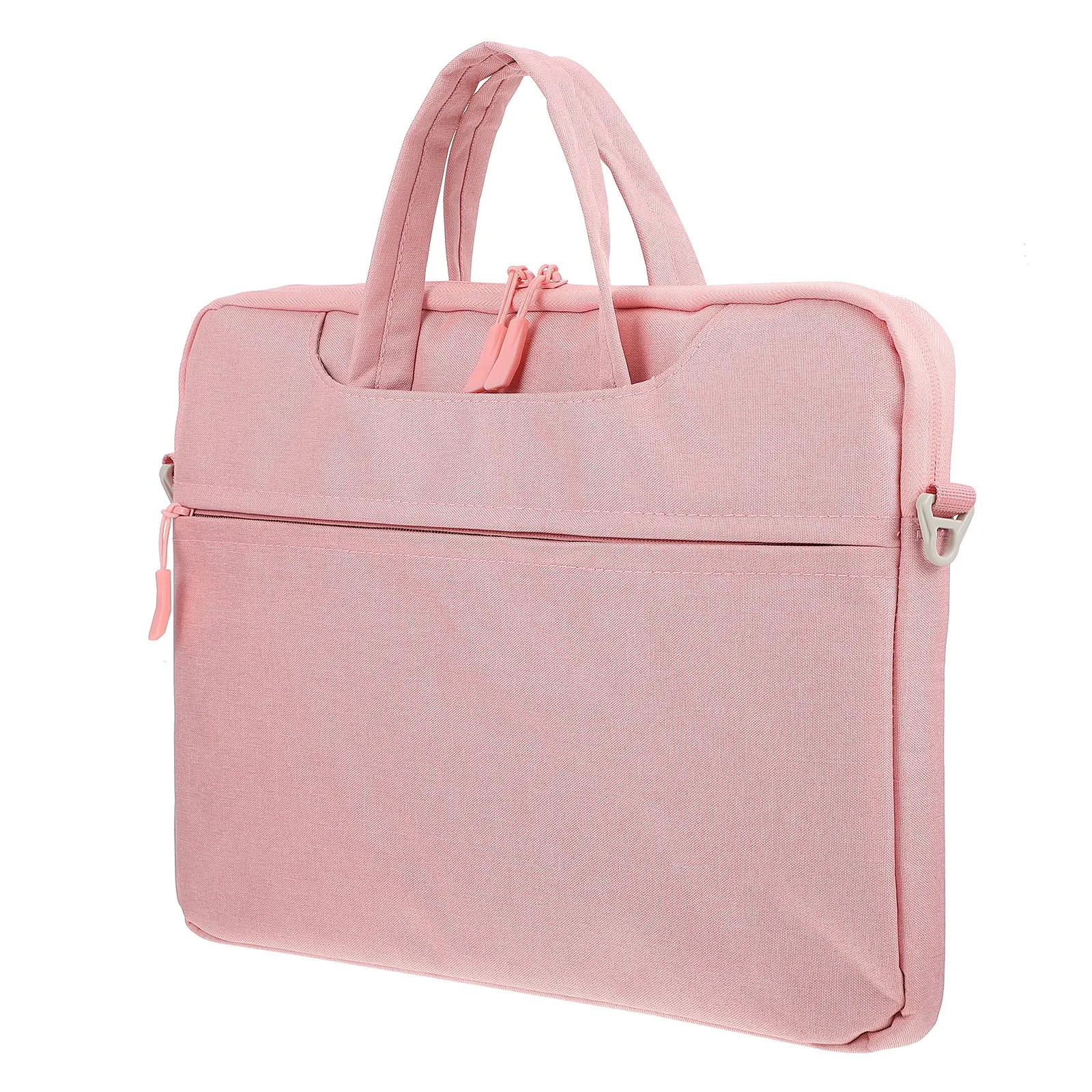 1 قطعة حقيبة كمبيوتر لوحي مقاوم للماء خفيفة الوزن حقيبة كمبيوتر محمول مقاومة للصدمات إطار سميك للسفر الأعمال حقيبة يد الكمبيوتر عبر الجسم