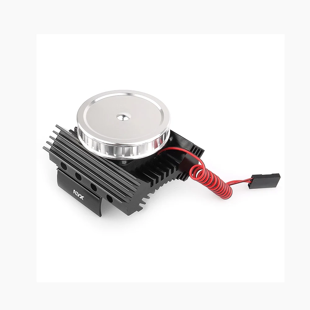 KYX aluminum alloy 36mm diameter motor heat sink suitable for 1:10 RC simulation model car motor heat dissipation