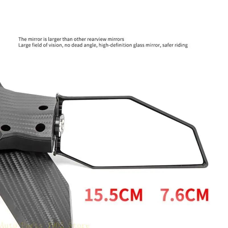 

E21C Motorcycle Rear View Mirror Rotation Motorcycle Rearview Mirror for NMAX155 400