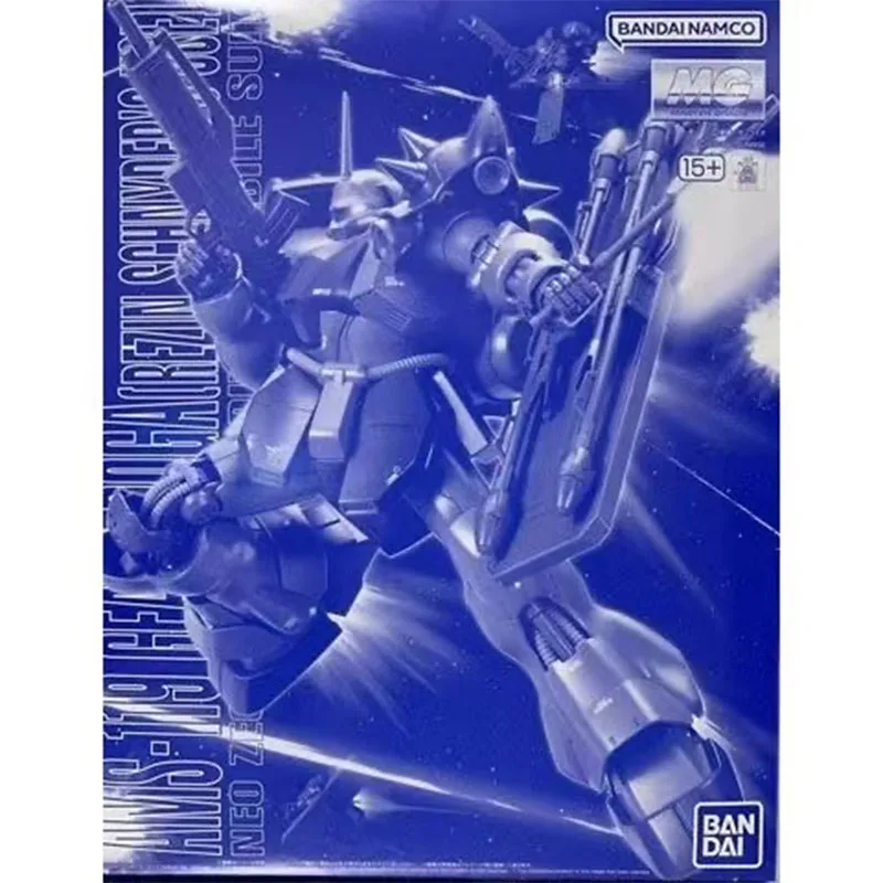 반다이 오리지널 MG GEARA DOGA AMS-119 1/100 애니메이션 액션 피규어 조립 모델 장난감 Collectible Model 장식품 어린이를위한 선물