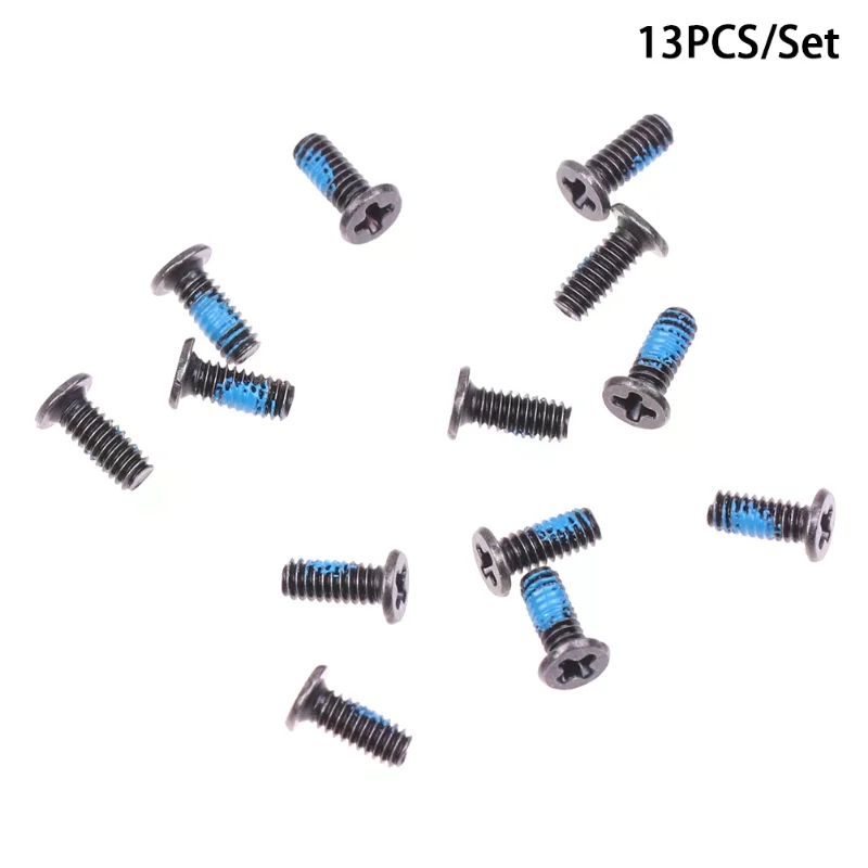 13PCS/Set New Laptop Accessories Screws For y50 Y50-70 Y50-80 Y50p-70 Bottom Case Base Cover Lower Case