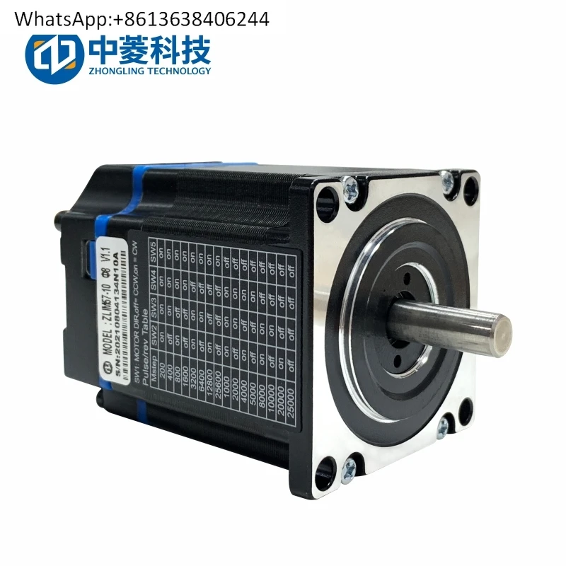 

Специальная цена Zhongling Technology 57, встроенный драйвер шагового двигателя с открытым контуром, поддерживает контроль ввода-вывода, подъемный стол небольшого размера