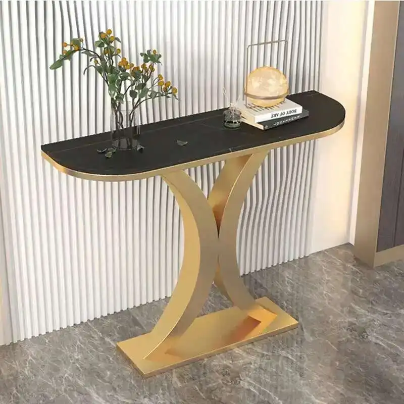 الشمال ضوء طاولة وحدة التحكم الفاخرة لأثاث غرفة المعيشة مدخل الجدول الحديثة المدخل الجدول نصف دائري مدخل الجداول #4