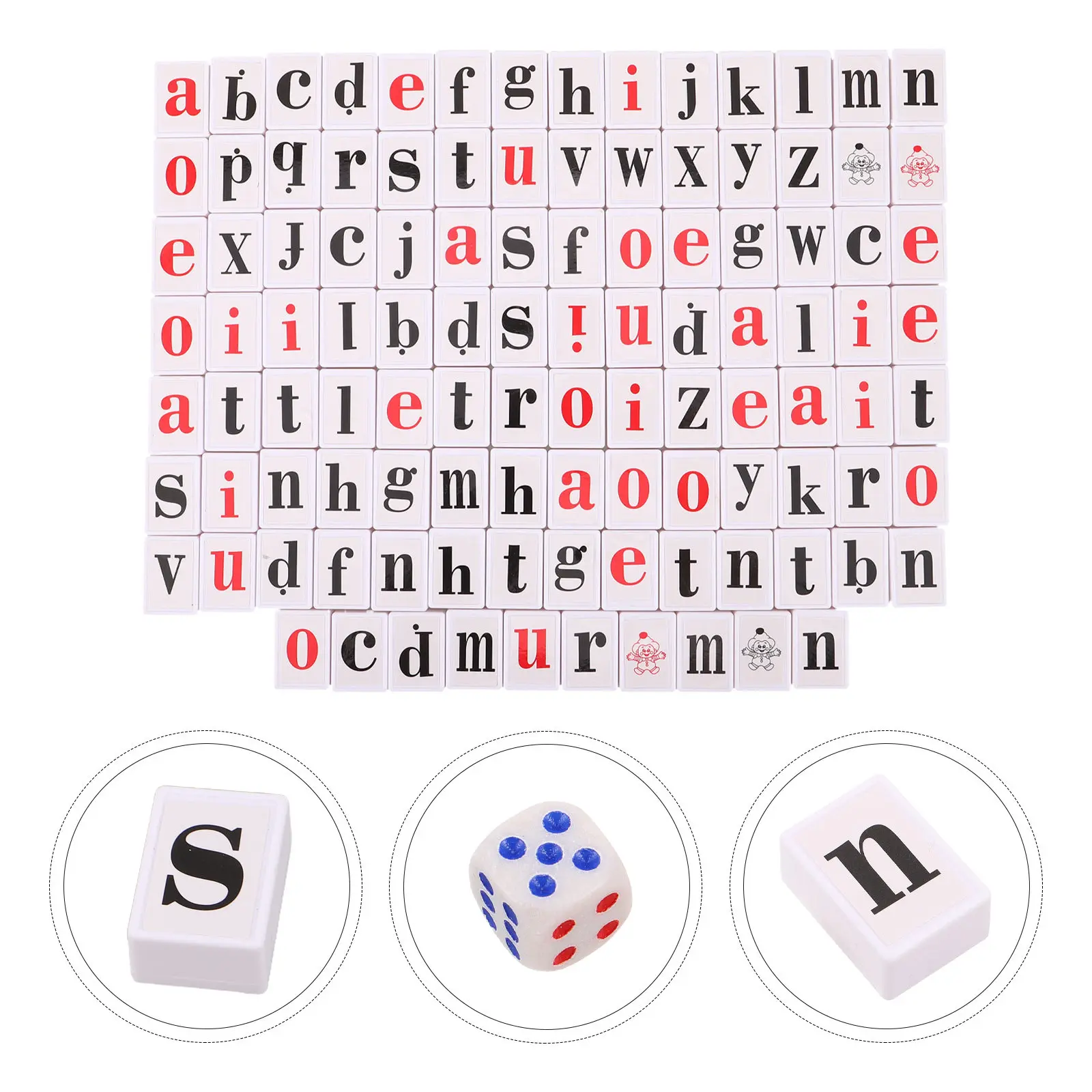 Letter Tile Game English Alphabet Mahjong Block Tiles Matching Games for Beginners Preschool Learning